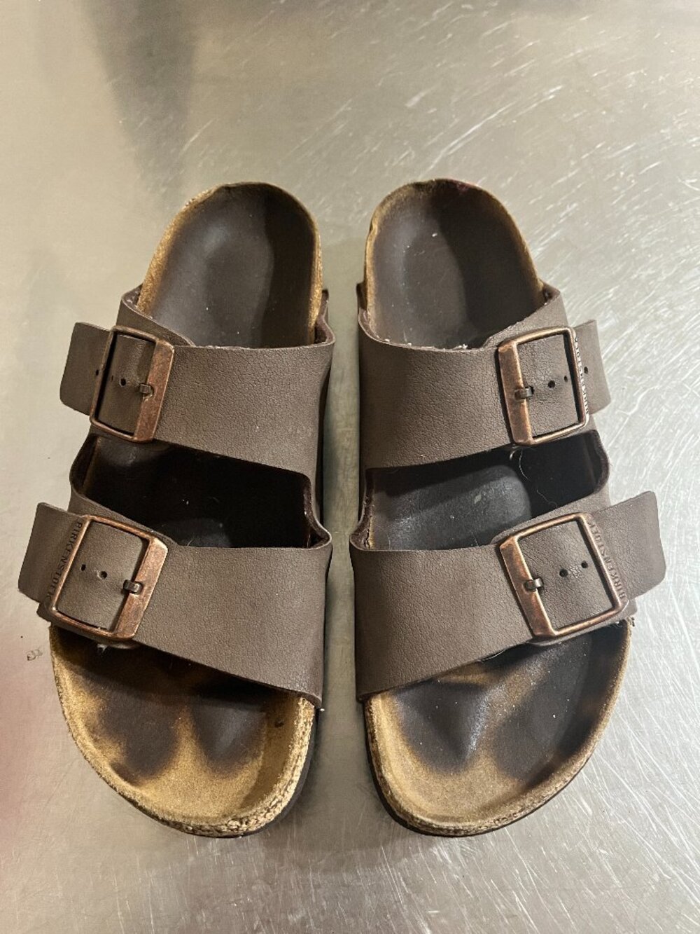 BIRKENSTOCK Arizona Mocha Sandals Size 38